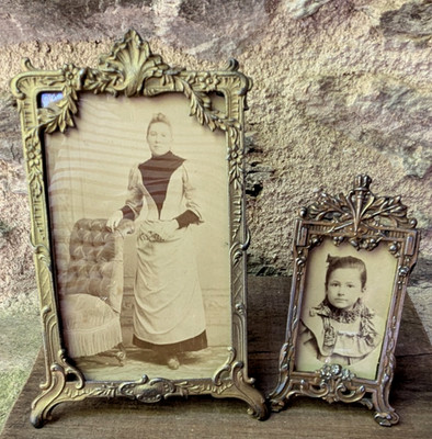 BEAUTIFUL ! TWO FRENCH ANTIQUE FRAMES LATE XIX th. C.
