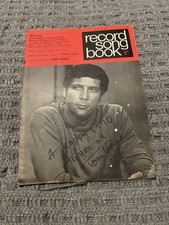 Vintage Record Song Book 1 Tom Jones (SIGNED BY TOM JONES)