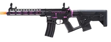 Lancer Tactical Enforcer Blackbird Skeleton AEG w/ Alpha Stock (Color: Black & P