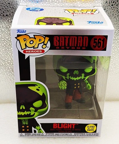 BLIGHT - BATMAN BEYOND 2025 GLOW-IN-THE-DARK FUNKO POP #561 FIGURE
