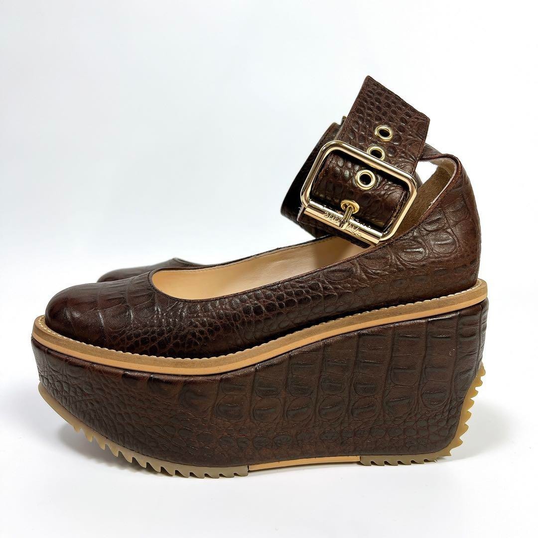 Vivienne Westwood Rocking Horse Ballerina Shoes color Brown size