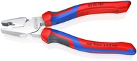 Knipex Kraft-Kombizange Verchromt Mit Comfort-Griffen 180 Mm, 02 05 180