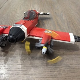 LEGO Creator: Propeller Plane (31047) Incomplete, No Box or Instructions 