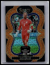 2025-26 Panini Select World Cup Jan Oblak #173 Slovenia Orange Mojo #/825