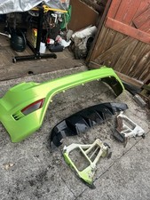 Genuine Ford Focus RS Mk2 Rear Bumper In Ultimate Green.