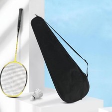 Badminton Racket Cover Bag with Adjustable Shoulder Strap Lightweight Organizer