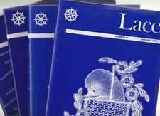 Vintage Lace Guild 1991 4 Bobbin Lace Magazines Patterns Information & News