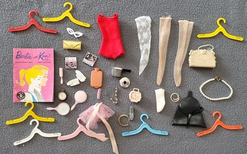 Vintage 1960's Era Barbie Doll Mixed Accessory Lot #4