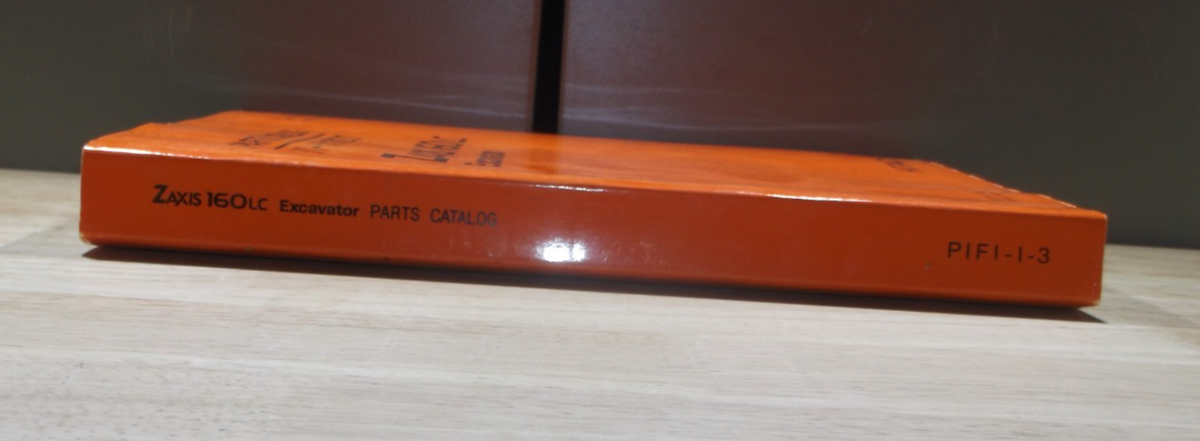 HITACHI ZAXIS 160LC EXCAVATOR PARTS MANUAL BOOK CATALOG | eBay