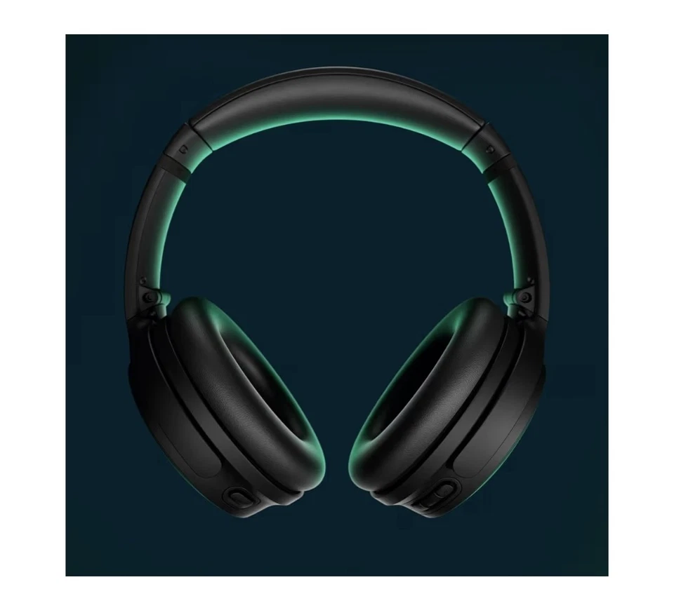 Bose QuietComfort Headphones Wireless Over Ear Noise Cancelling - Black - Image 3 of 4