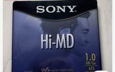 Sony Hi-MD 1GB Recordable Blank MiniDisc Long-Run Storage HMD1GL SEALED