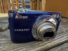 📸 Blue Nikon Coolpix L22 - Tested & Working - AA Battery Powered - Y2K Vibe