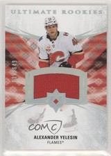 2020-21 Ultimate Collection Rookies Jersey Relics Tier 1 Alexander Yelesin 12g7