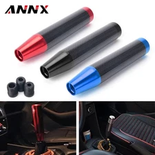 5/6 Speed Racing Carbon Fiber Manual MT Shift Shifter Knob Long Stick 7"