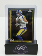 2025 Topps Chrome Football Matt Stafford Base #169 MVP Buyback Card LA Rams