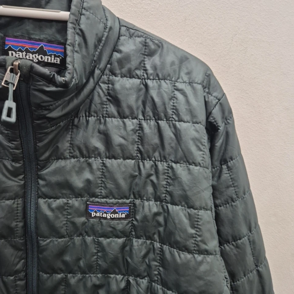 Patagonia Nano Puffer Lightweight Primaloft Insulated Green Jacket Size Medium - Image 2 of 4