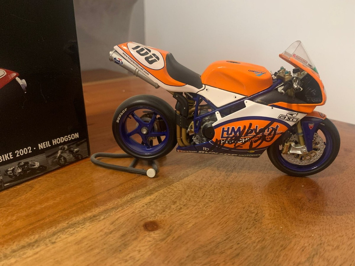 オートバイ・バイク MINICHAMPS DUCATI 998 F01 1:12 Minichamps 1/12 Scale - Ducati 998 F01 2002 Neil Hodgson
