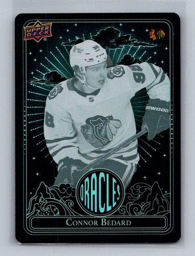 Connor Bedard 2024-25 Upper Deck Extended Oracles Rare Parallel Card #O-38