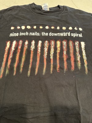 Vintage Nine Inch Nails The Downward Spiral Tshirt Size XL | eBay