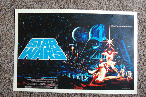 Star Wars Lobby Card Poster #7 Mark Hamill Harrison Ford Carrie Fisher