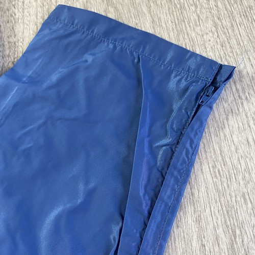 Vintage 80's Nike Windbreaker Track Pants Blue Men's Medium M - Picture 4 of 4