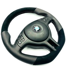 Volant cuir Alcantara BMW E46 E39 X5 Multif et airbag Echange standarD