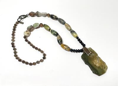 VICTOR ALEXANDRE AUSTRALIAN DESIGNER NATURAL STONE NECKLACE MADE IN MELBOURNE