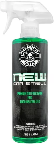 Chemical Guys New Car Smell Air Freshener & Odor Eliminator: Long-Lasting Scent