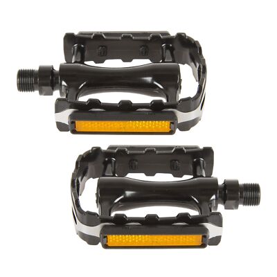 VP Components Fahrradpedale Pedale mit Reflektor CrMo-Achse 1 Paar