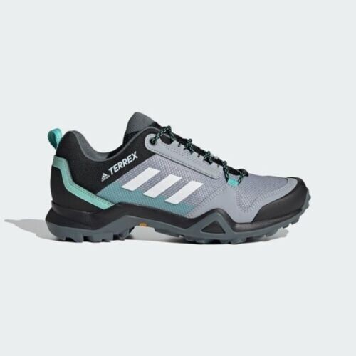 ЖЕНСКИЕ КРОССОВКИ ADIDAS TERREX AX3 ДЛЯ АКТИВНОГО ОТДЫХА Серый/бирюзовый FX4690 sz 8 9 10