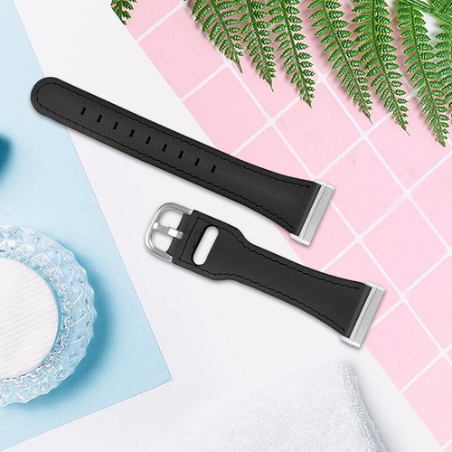 Replacement Strap For Fitbit Versa 3/Sense Genuine Leather Watch Band Bracelet - 第 9/19 張圖片