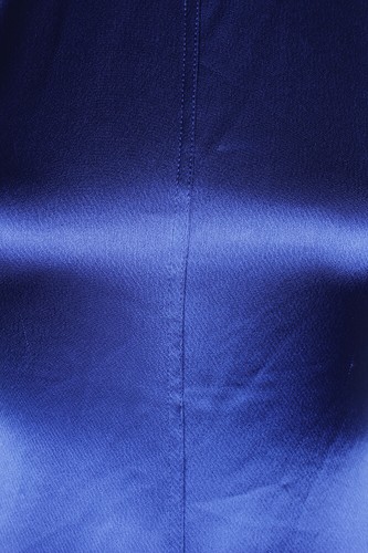 Jill Stuart Reale Raso Blu Aperto Schiena Caviglia Abito 0 - Foto 3 di 3