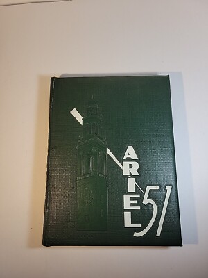 Ariel UVM Yearbook 1951 Agricultural College Vermont 1950s