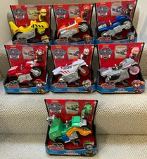 Lot of 7 PAW Patrol Moto Pups WILDCAT SKYE ROCKY CHASE RUBBLE Deluxe Motorcycles