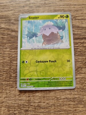 Pokémon TCG Snover Scarlet & Violet - Paldea Evolved 010/193 Reverse Holo Common