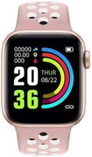 DOKI W5 de Reloj Inteligente Bluetooth con Pantalla Táctil (Rosa)