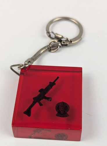 Carabina Israel pistola GALIL rifle de asalto IDF llavero militar logotipo IMI de colección - Imagen 7 de 7