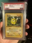 Pokémon TCG Pikachu Jungle  1st Edition Slab Graded 9