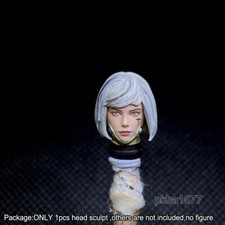 Premium 1/18 Female w Neck Head Sculpt Girl Head For 3.75" Joytoy Sisters Figure