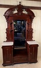 Antique Victorian Walnut Dresser in original finish
