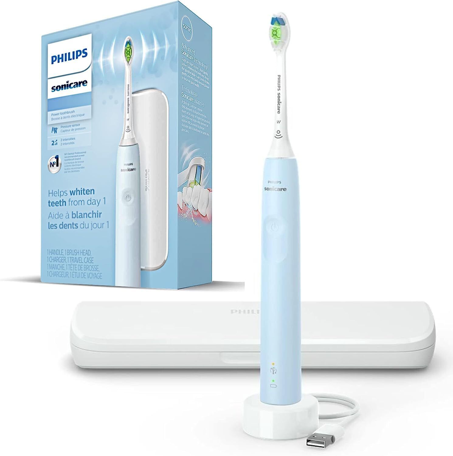 Philips Sonicare DiamondClean Electric Toothbrush Rechargeable - Pressure Sensor