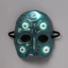 Adult Light-Up Clairvoyant Mask Halloween Costume Accessory - One Size #6577