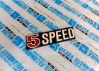 Nos/Japan 5 Speed Badge Emblem For Mazda 808 Rx3 Rx-3 Rx4 929