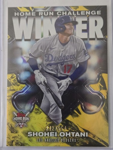 2024 Topps Home Run Challenge vainqueur juin Shohei Ohtani 242/554 Dodgers #HRCW-1 - Photo 15/15