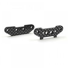 Yeah Racing KYOP-007BK/S Carbon Front  Rear Suspension Mount: Kyosho Optima Mid