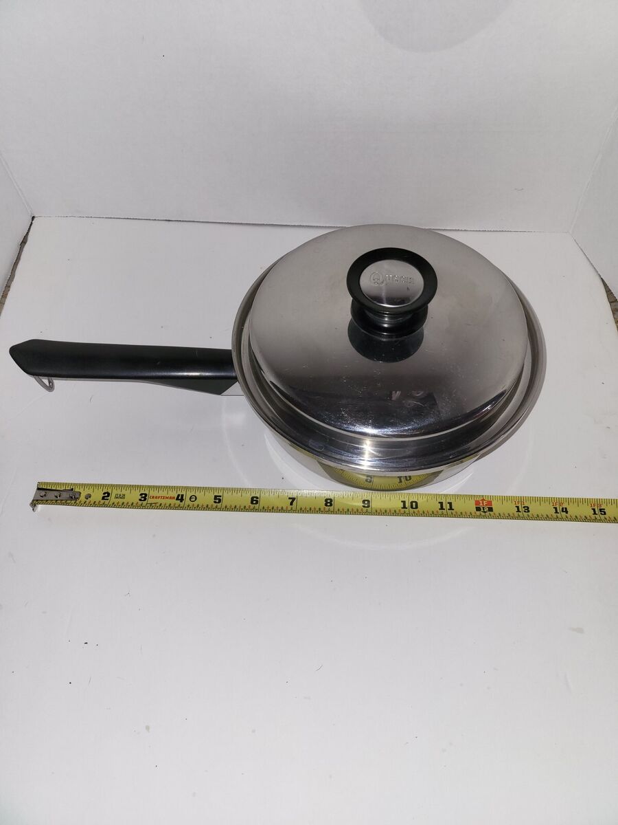 Vintage Amway Queen Multi-ply 18/8 Stainless Steel 1 qt Vintage Amway Queen Multi-ply 18/8 Stainless Steel 1 qt