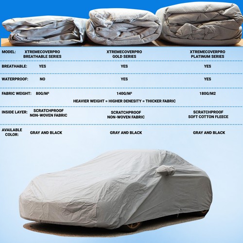 Cubierta de automóvil premium impermeable UV de protección completa para 2004-2023 MAZDA 3 hatchback - Imagen 7 de 22