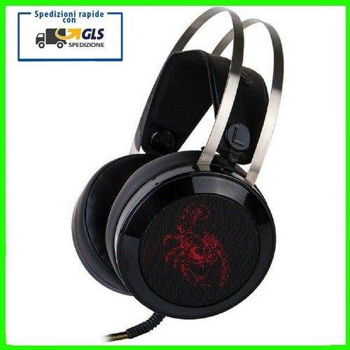 CUFFIE AURICOLARI DA GAMING 7.1 CON MICROFONO FILO PER PC PS4 XBOX SWITCH  USB | eBay