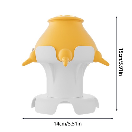 Nipple Puppy Feeder Milk Replacer Puppy Bottles Feeder, Silicone, 1Pcs - Picture 2 of 15