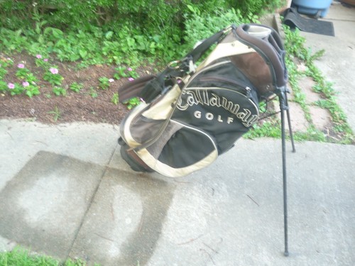 Callaway Dual Strap Stand Golfbag mit Regenhaube - Rostnieten